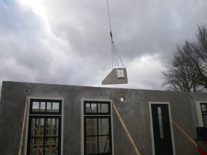 HSB elementen TIFA Lemele toegepast in conceptbouw prefab betonwanden Beston